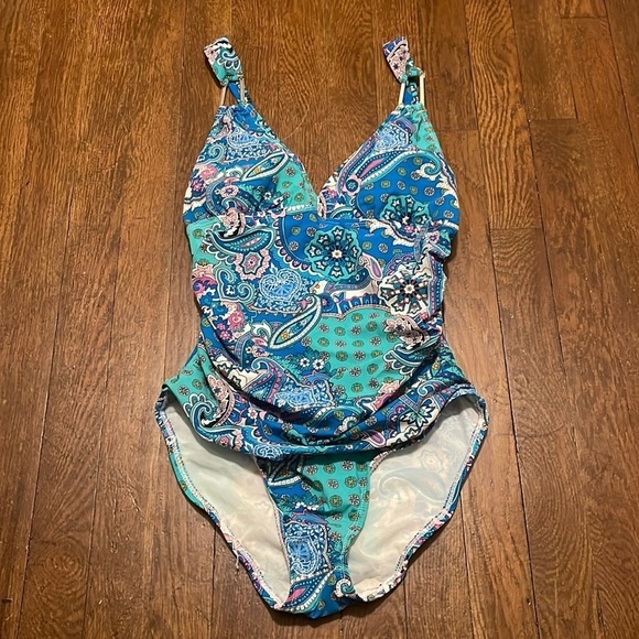 Love Your Assets Spanx By Sara Blakely Swimsuit Size Small - Picture 1 of 8